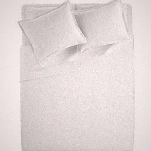 Crate & and Barrel AVERY WHITE Full/QUEEN COVERLET & 2 Standard Shams- NWOT- NEW