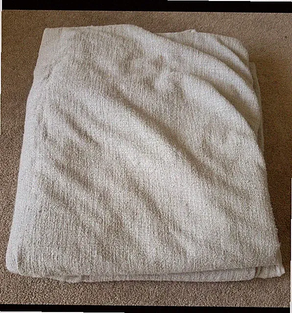CRATE & BARREL Lindstrom Cotton Duvet Cover Gray Full/ Queen 100% Cotton