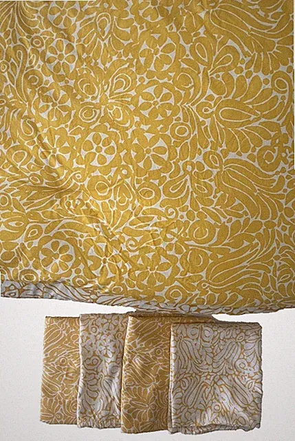 Marimekko Comforter Shams Pillowcases Standard Tamara Yellow Crate & Barrel 5pc